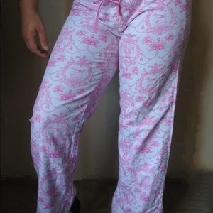 Pink sleep pants